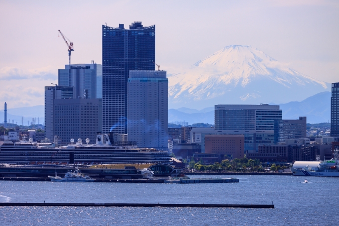 富士山の見える風景
