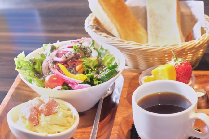 ボリュームたっぷりの「モーニング文化」